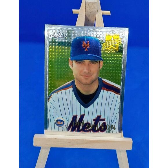 1996 First Topps Chrome #76 "FUTURE STAR" NY Mets Iconic Set - Picture 1 of 9